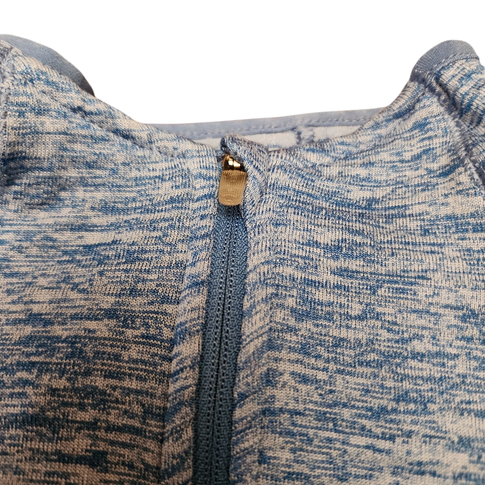 Nike Dri-Fit Women's Blue Quarter-Zip Top Size L - Picture 5 of 14